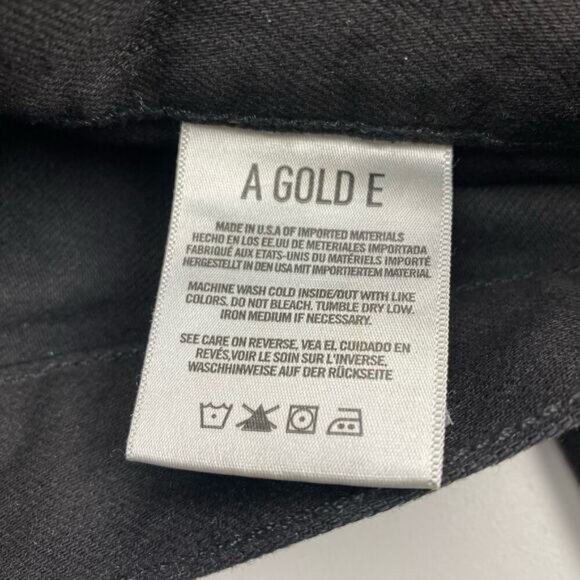 Agolde Jamie High Rise Classic Ripped Knee Jean Womens Size 25 - Picture 6 of 7